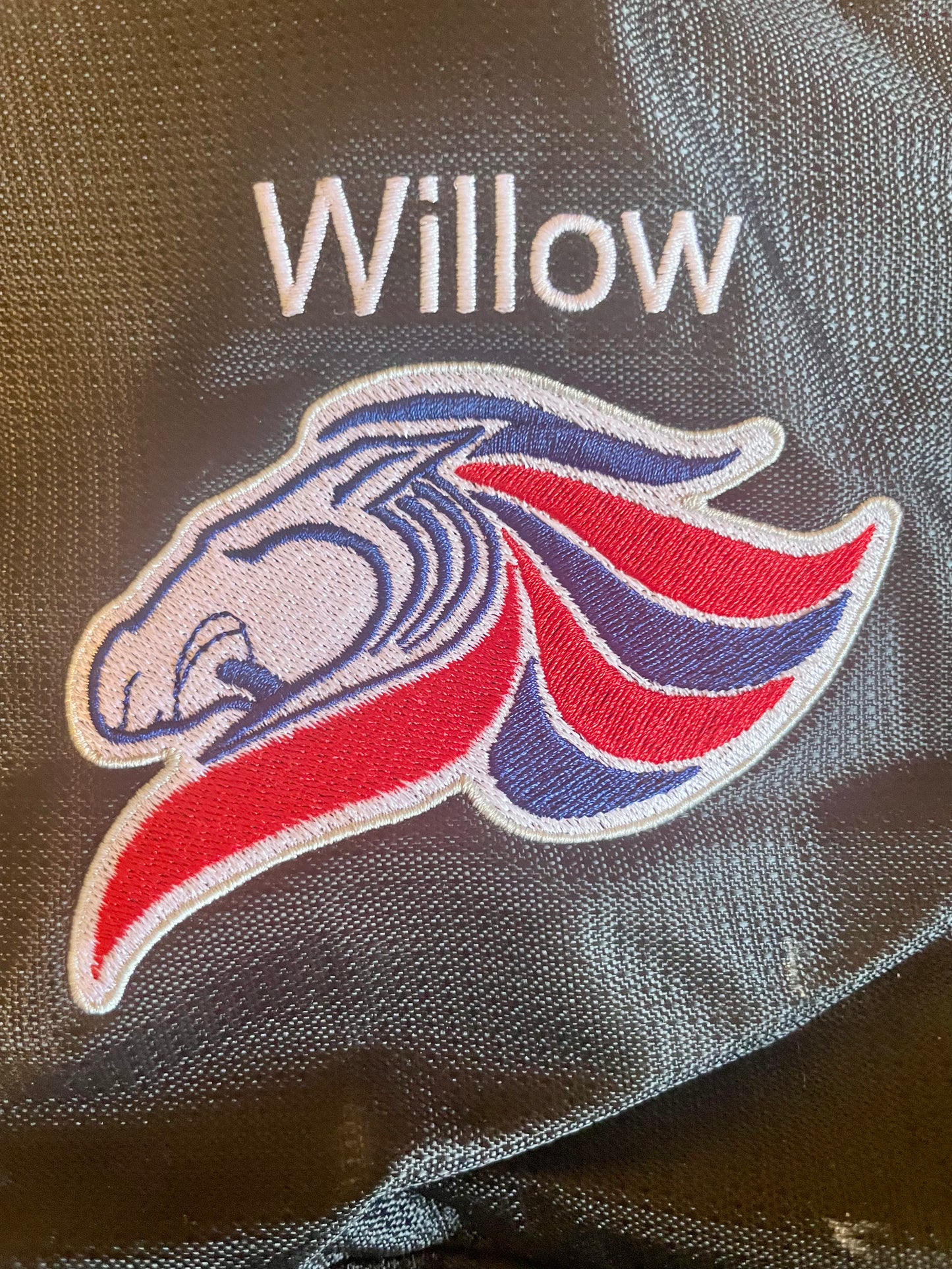 Embroidered Duffel Bag (Personalized with name)
