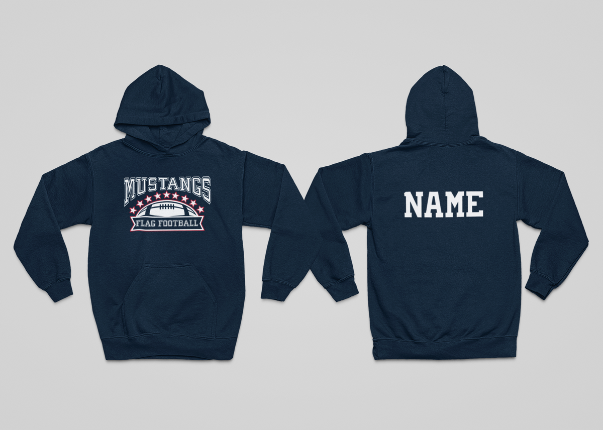 Co-Ed Flag Football Hoodie