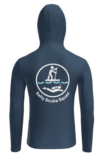 Sport-Tek® Posi-UV® Pro Long Sleeve Hoodie - Navy