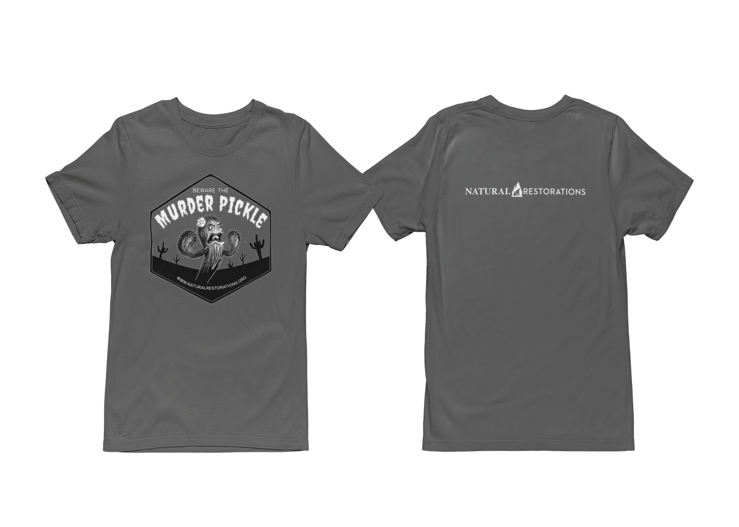 Murder Pickle Black & White Tee