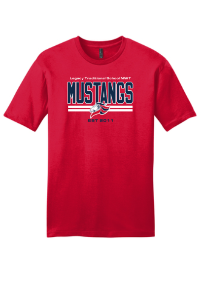 Legacy Mustang Classic Red Tshirt