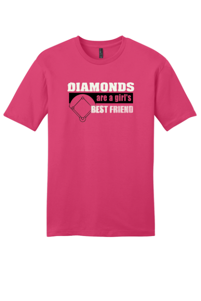 Diamonds Are A Girl's BF Tshirt