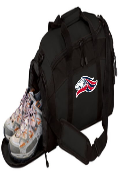 Embroidered Duffel Bag (Personalized with name)