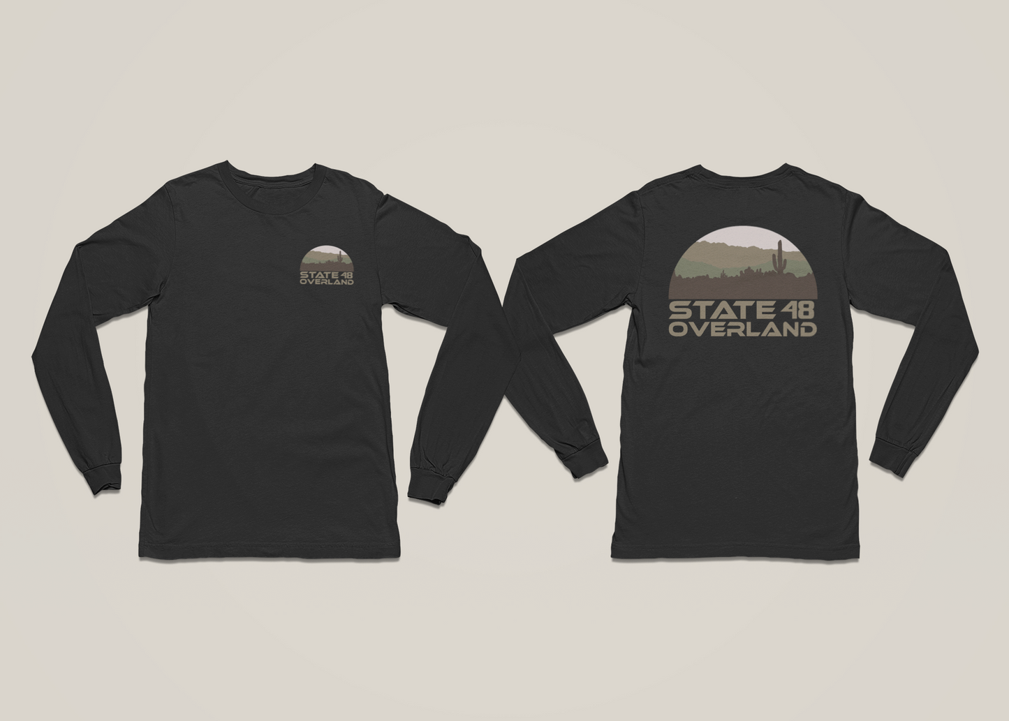 Camo State 48 Overland Long Sleeve Tee