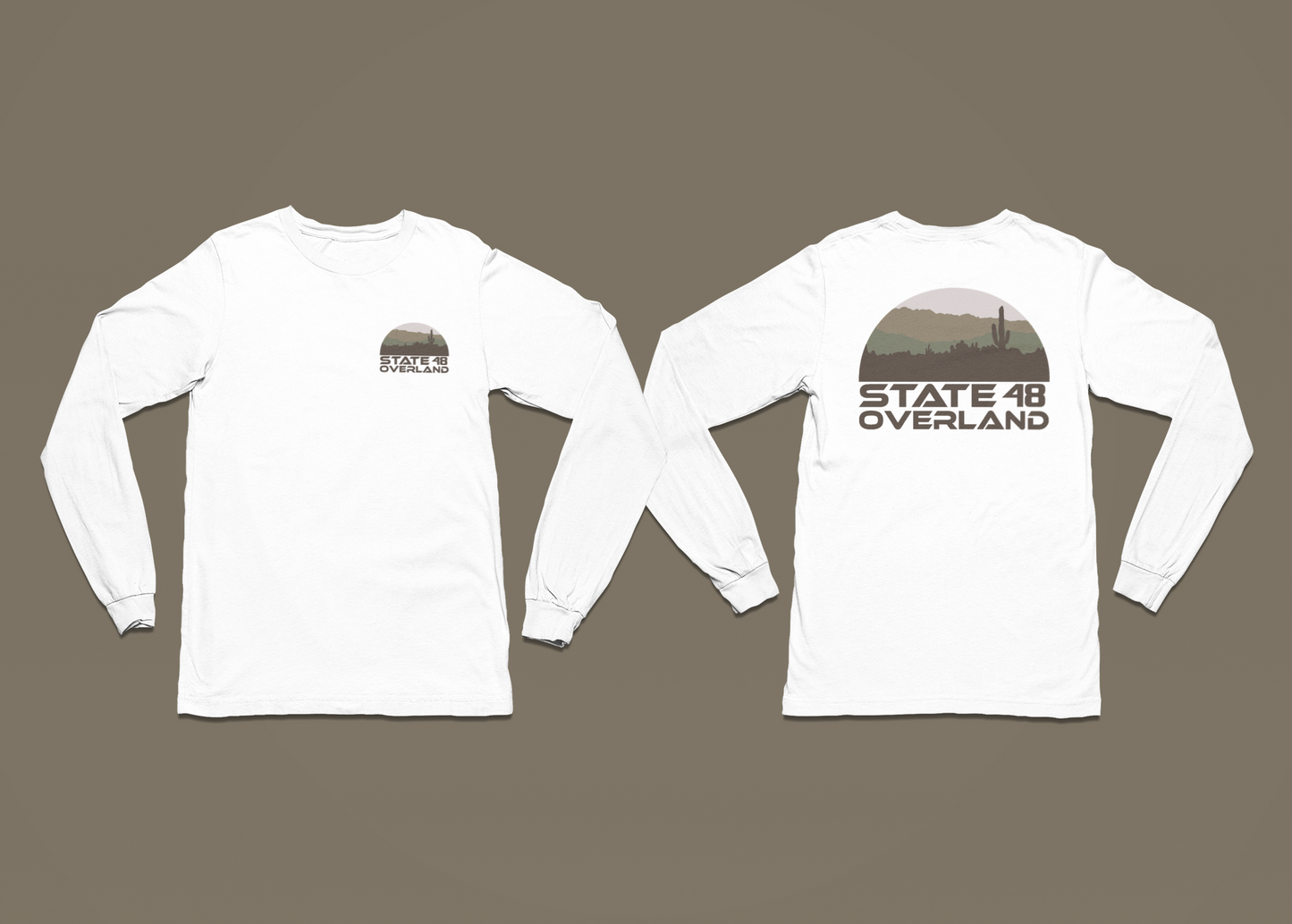 Camo State 48 Overland Long Sleeve Tee