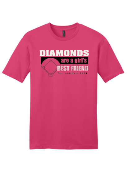 Diamonds Are A Girl's BF Tshirt
