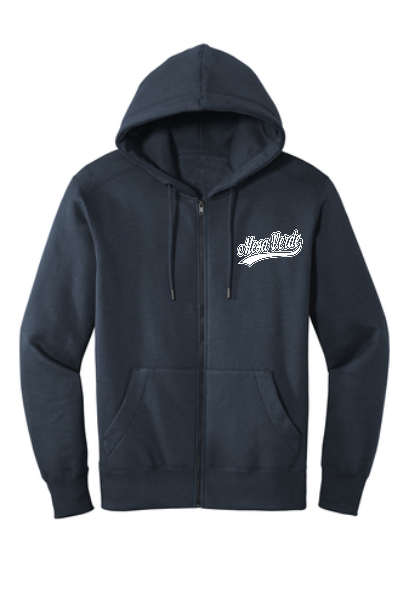 Adult Full Zip Mesa Verde Cursive logo Hoodie