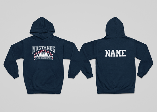Co-Ed Flag Football Hoodie