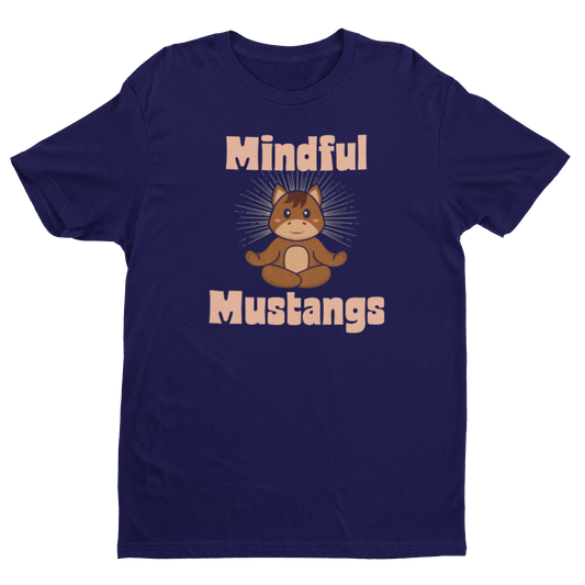 Mindful Mustangs Yoga Club Tshirt