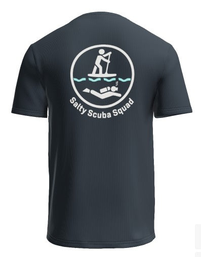 Salty Scuba Squad T-Shirt - Navy