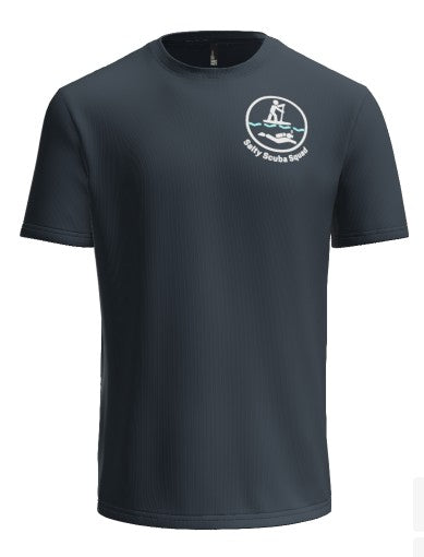 Salty Scuba Squad T-Shirt - Navy