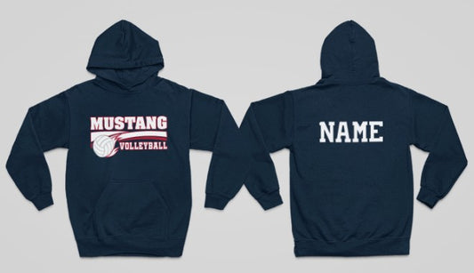 Girls Volleyball Hoodie