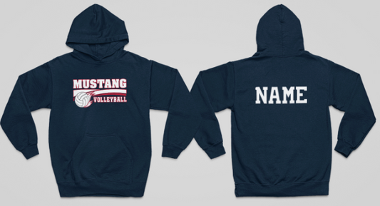 Girls Volleyball Hoodie