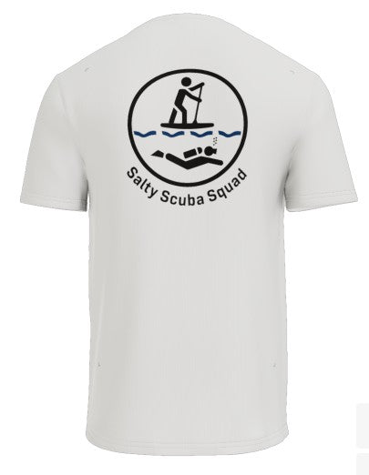 Salty Scuba Squad T-Shirt - White
