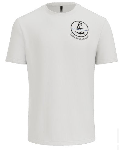 Salty Scuba Squad T-Shirt - White